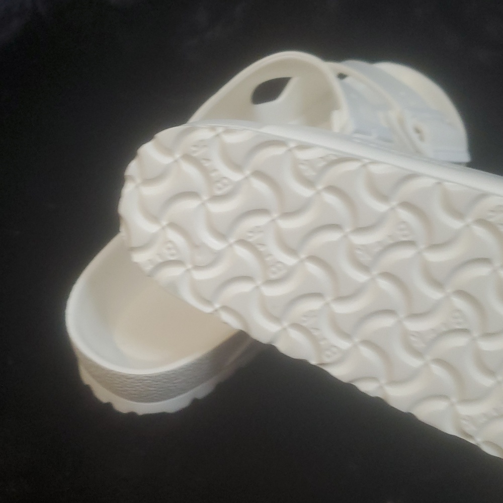 BIRKENSTOCK ARIZONA EVA SANDALS IN OFF WHITE /SZ:41 - Picture 7 of 12